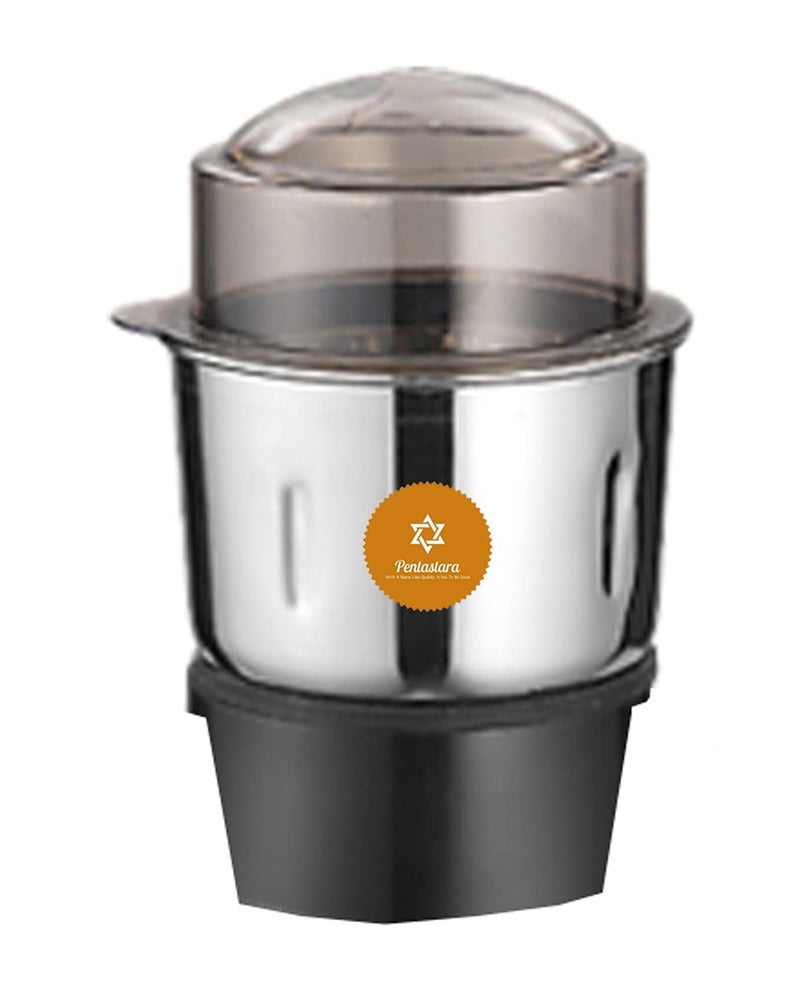 PENTASTARA Mixer Grinder Chutney Small Jar for Prestige Lifelong Murphy Richards PreethiSumeet Ganga Usha Orient etc 400ml Capacity - Image 1