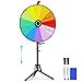 KOOV 24 Inch Prize Wheel Adjustable 5561 Height Spinning Wheel for Prizes Storable Wheel Spinner with Stand Roulette Wheel for Party Games Carnival Business Events Classroom Activities - Image 2