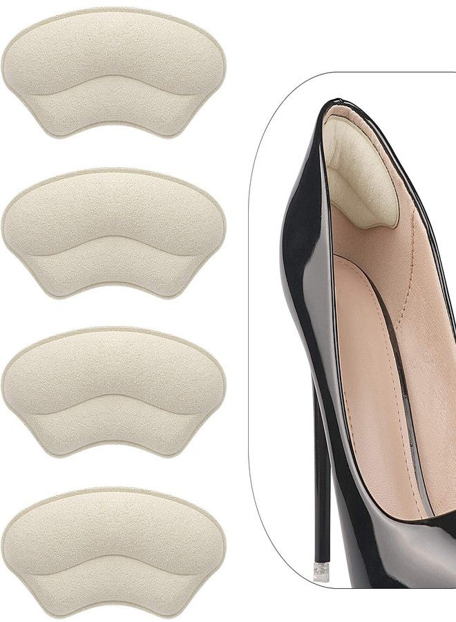SEFLICA® Heel Pads Inserts Grips Liner for Men Women,Back of Heel Protectors Cushions Prevent Too Big Shoe from Heel Slipping,Blisters,Filler for Loose Shoe Fit 【 2 Pair SKIN COLOR 】 - Image 1