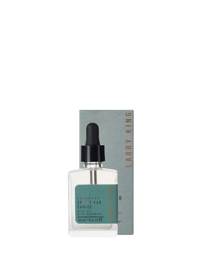 Larry King Hair Spoilt for Choice Hair Oil 30ml - Image 1