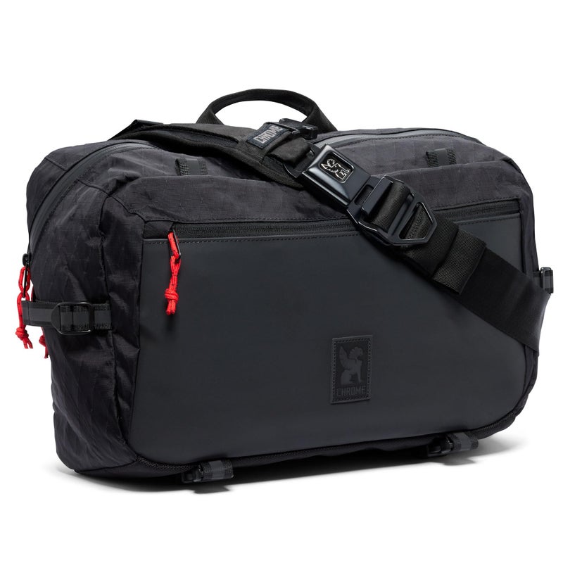 Chrome Industries Kadet Max Messenger Bag â€“ Crossbody Sling for Men and Women w/Quick Release Buckle â€“ 15L, Black XRF - Image 1