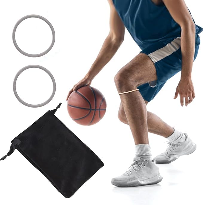Ovnshery Knee Strap Patella Support Knee Band for Patellar Tendon Pain Relief Knee Brace for Tendonitis Jumpers Running Sports Basketball Men Women Grey - Image 2