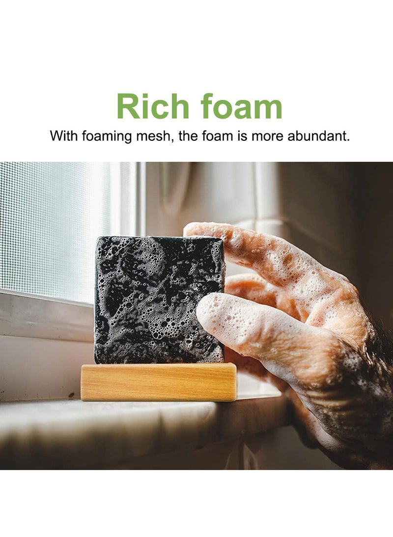 LANEMAY صابون نباتي عشبي – بار مرطب يدوي الصنع للجنسين مقشر ينظف بعمق بزيوت أساسية لصابون الجسم - Image 5