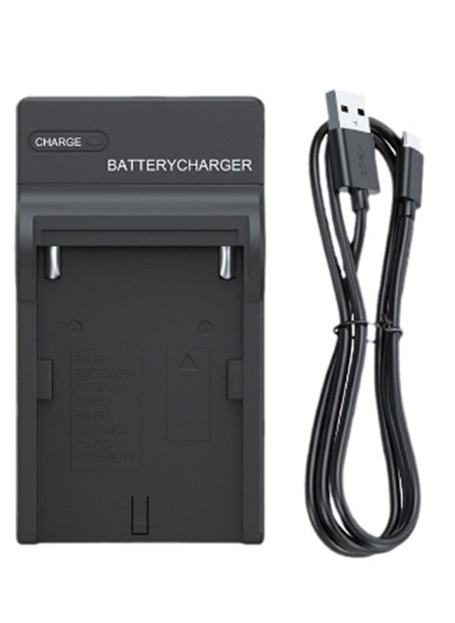 آأزورب - شاحن بطارية كاميرا NP-F550/ NP-F750 مع كابل USB متوافق مع شاحن بطارية NP-F550 F570 F570 F750 F770 F960 F970 من سوني - Image 1