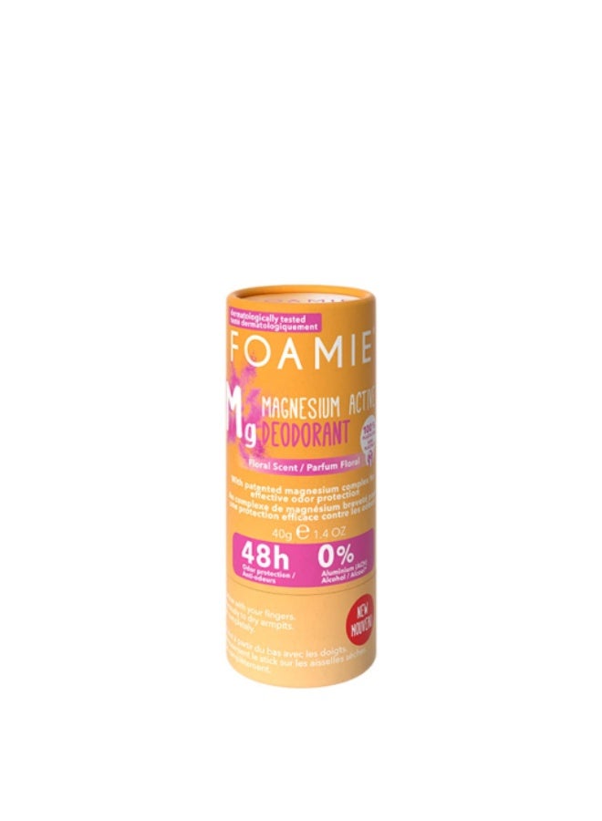 Foamie Solid Deodorant Stick Happy Day 40g - Image 1