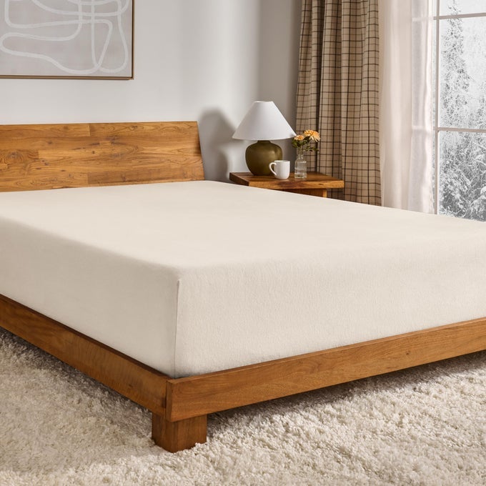 FLANNEL FITTED BOTTOM SHEET 100 COTTON VELVETY SOFT HEAVYWEIGHT DOUBLE BRUSHED FLANNEL DEEP POCKET KING SAND