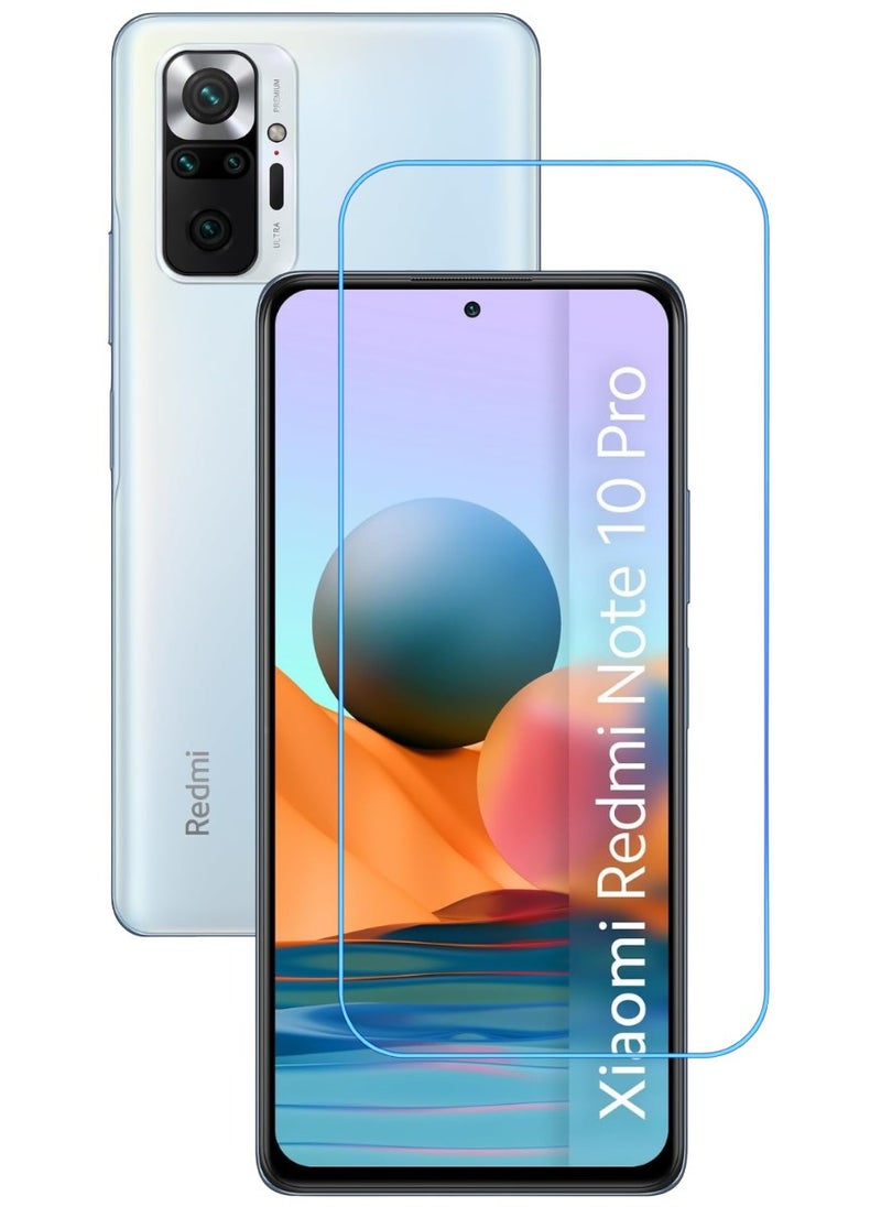 ACLIX Antistatic ESD Dustproof Premium Quality High Definition Clear Tempered Glass Screen Protector Designed For Xiaomi Redmi Note 10 Pro - Image 1