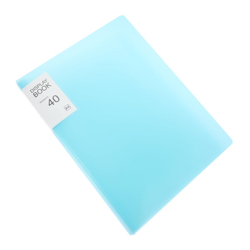 Blue Legal File Organizer Expandable Folder with Tabs and Multiple Pockets - Image 2
