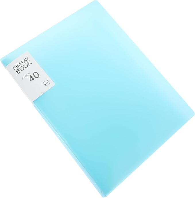 Blue Legal File Organizer Expandable Folder with Tabs and Multiple Pockets - Image 1