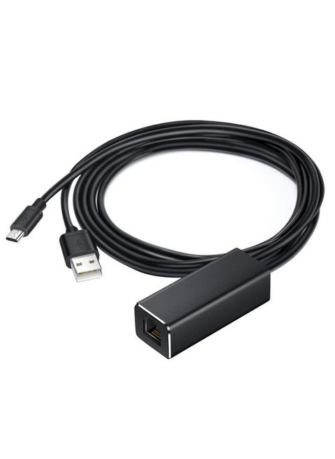 RJ45 Micro USB to 100M Ethernet Adapter Steady Watch Video