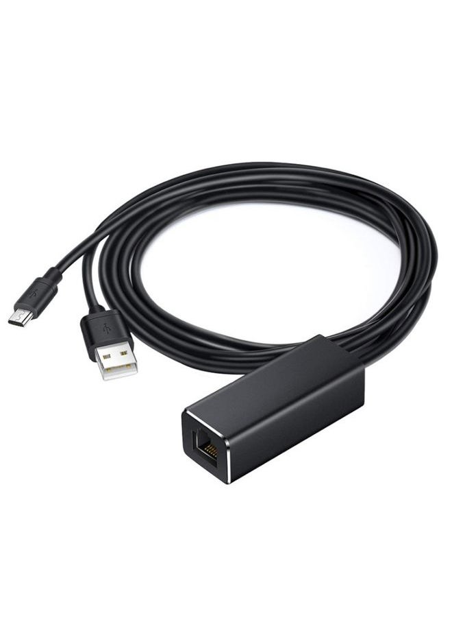 RJ45 Micro USB to 100M Ethernet Adapter Steady Watch Video