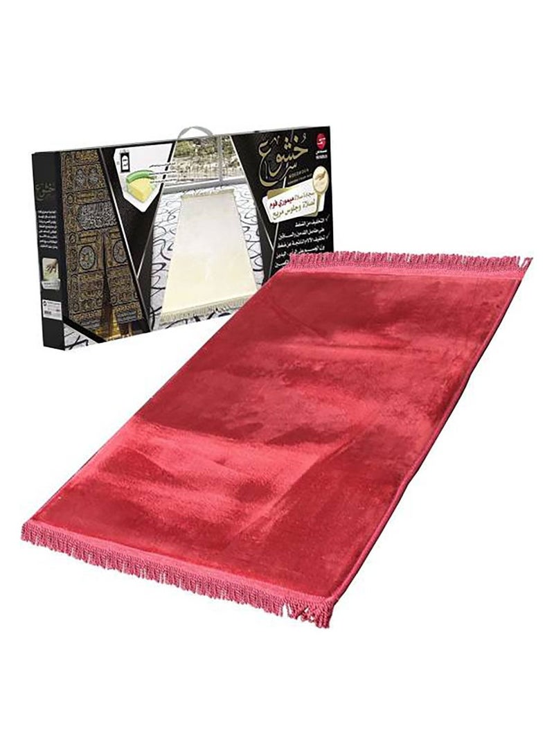سندس سجادة صلاة ميموري فوم ملمس حريري - Image 2