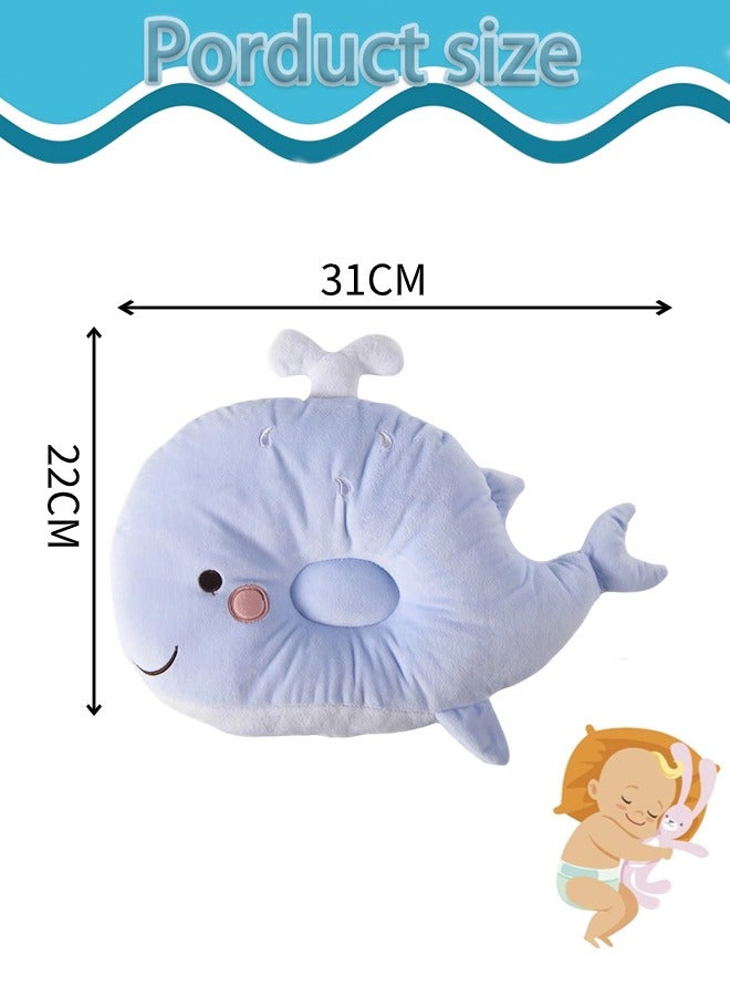 شيبشيب وسادة لرأس الطفل لتشكيل الرأس، وسادة ناعمة لدعم رأس الرضيع الجديدة - Image 4