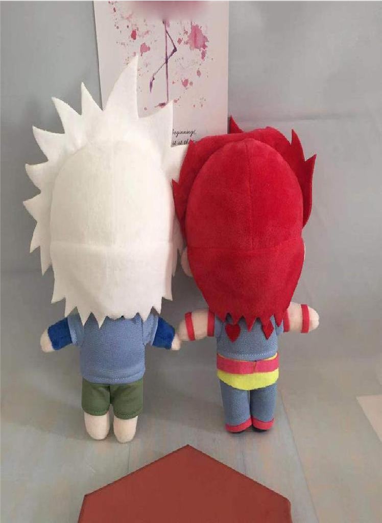 Eckek - Hunter X Hunter Plush Doll Toy Hisoka Killua Zoldyck Gon Anime Cute Soft Stuffed Pillow 20cm - Image 1