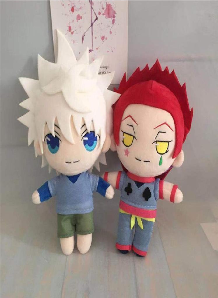 Eckek - Hunter X Hunter Plush Doll Toy Hisoka Killua Zoldyck Gon Anime Cute Soft Stuffed Pillow 20cm - Image 1