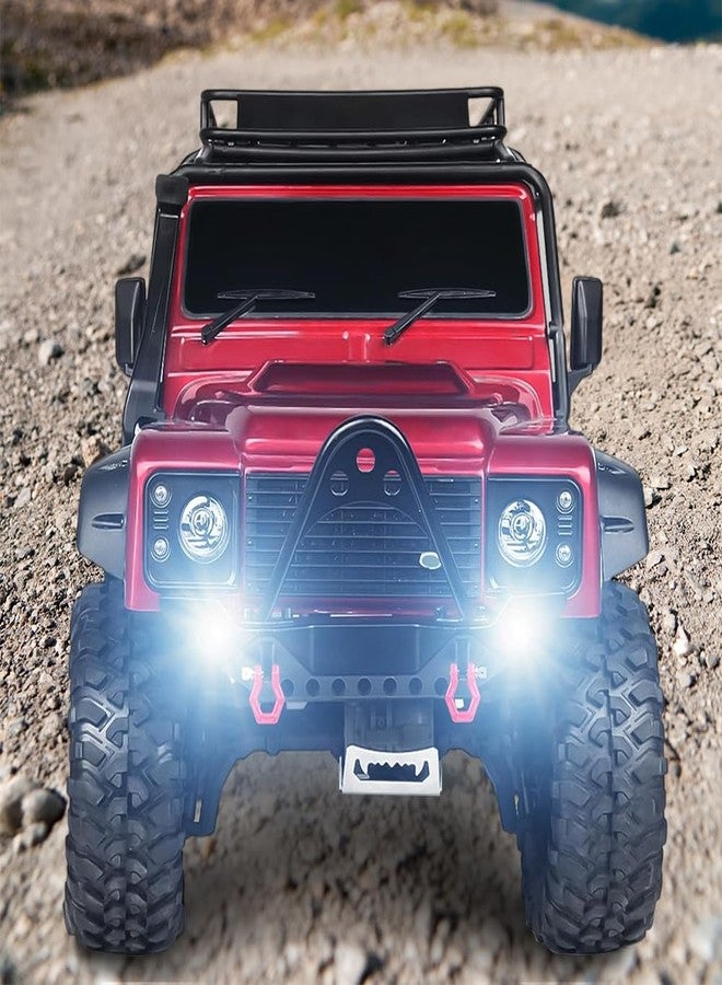 Glomora Scx10 Stinger Bumper, Rc Vehicle Bumpers, RC Front Bumper with LED Light for Axial Scx10 II III Generation 1 10 RC Car(Pointed 2.1 X 1.7 X 1in) - Image 4
