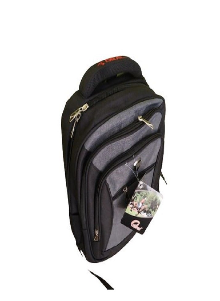 عام شنطة 18.5 لاب توب سفر ,مقاومة للماء, متعددة الوظائف بمخرج USB اسود اللون - Image 2