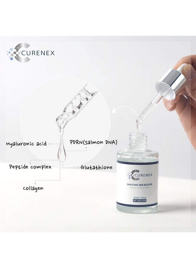 CURENEX Daily Care Skin Booster Serum with Salmon DNA, Peptides, Glutathione. - Image 2