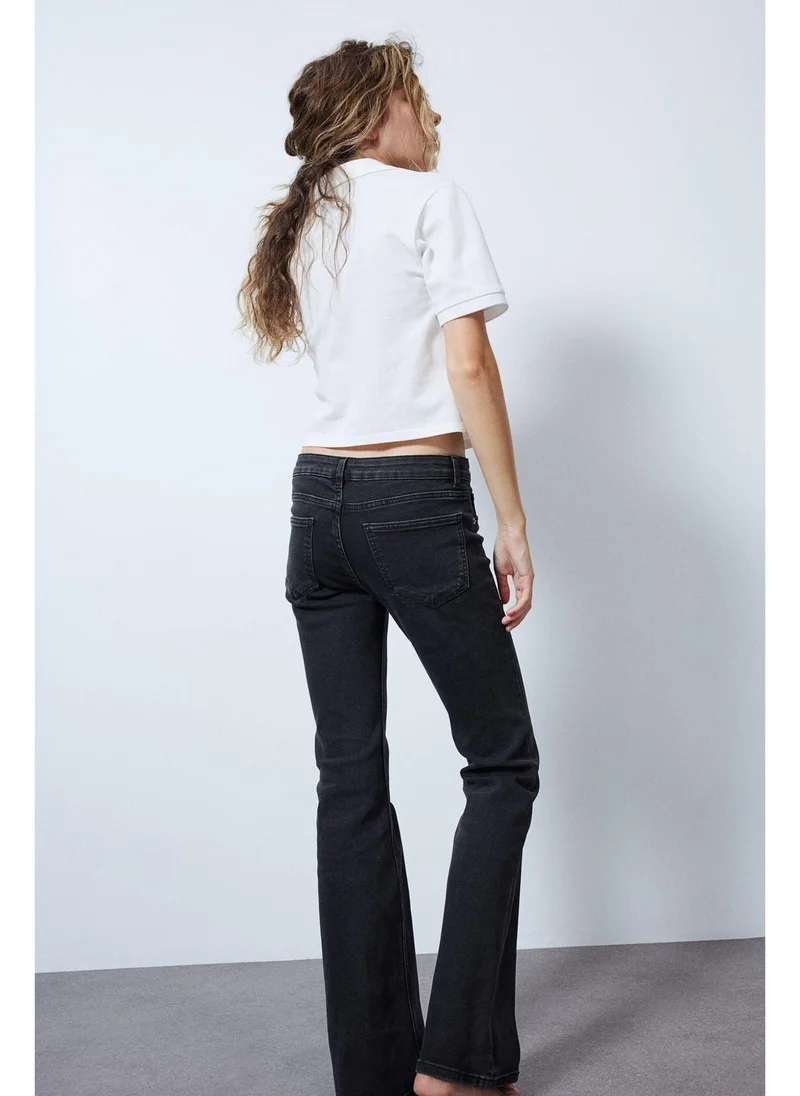 H&M Flared Low Jeans