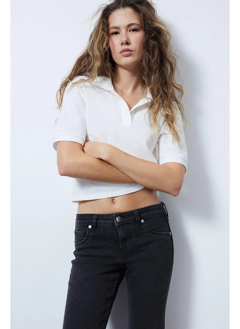 اتش اند ام Flared Low Jeans