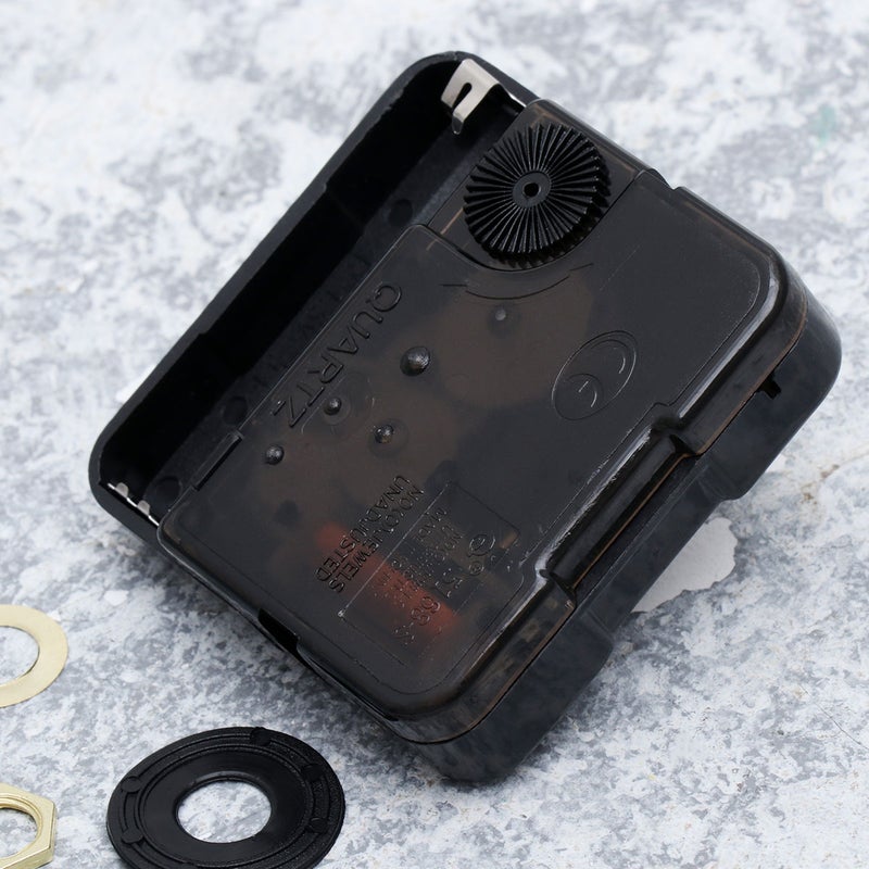 2pcs Silent Clock Movement Accessories DIY Watch Parts Scanning Fluorescence Clock Movement No Battery (Black) - Image 4