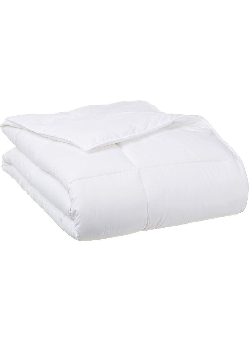 WINSTON HOME WINSTON HOME Microfibre Comforter Double White 200 GSM Classic All Season 5 Star Hotel Microfiber Duvet Warm RajaiAC ComforterQuilt Double Bed 90x100  - Image 4