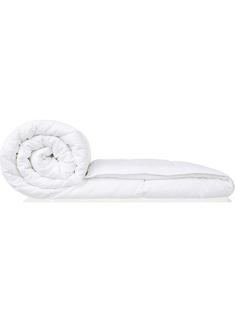 WINSTON HOME WINSTON HOME Microfibre Comforter Double White 200 GSM Classic All Season 5 Star Hotel Microfiber Duvet Warm RajaiAC ComforterQuilt Double Bed 90x100  - Image 3