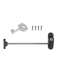 Excefore Window Safety Locks, 2 Pcs Window Locks Child Safety, Window Restrictor Scratch Window Door Safety Locks, with Key Screw, for Child Safety and Protection  - Image 2