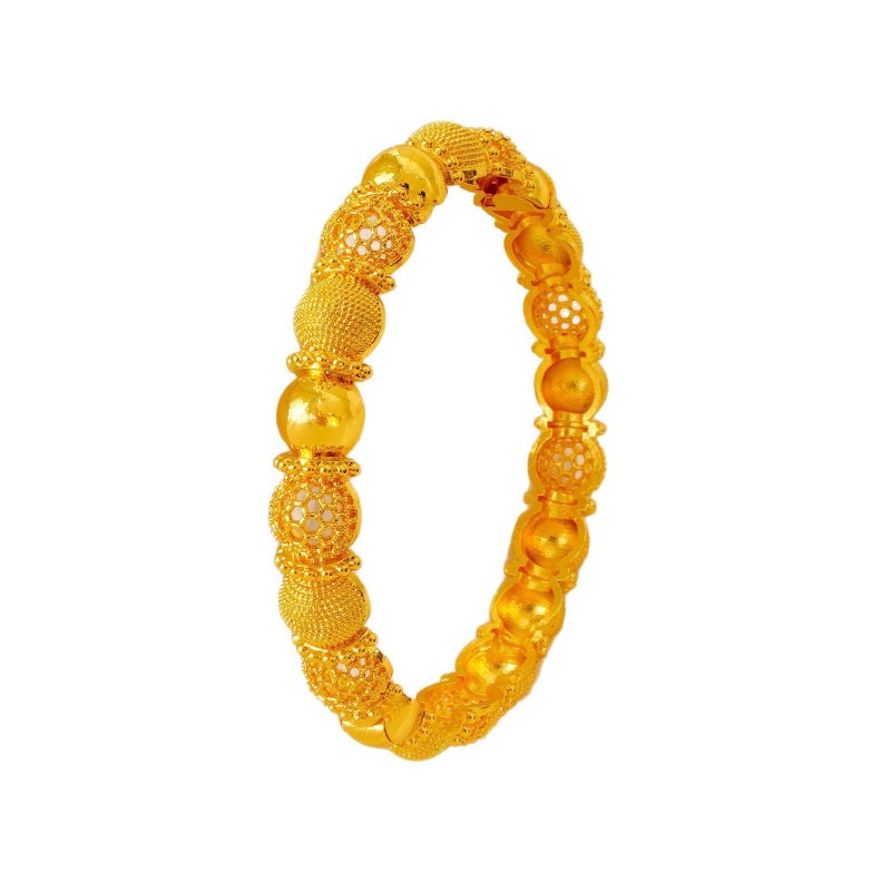 WU Gold-plated hollow silk bracelet, ladies' wedding bride  bracelet - Image 1