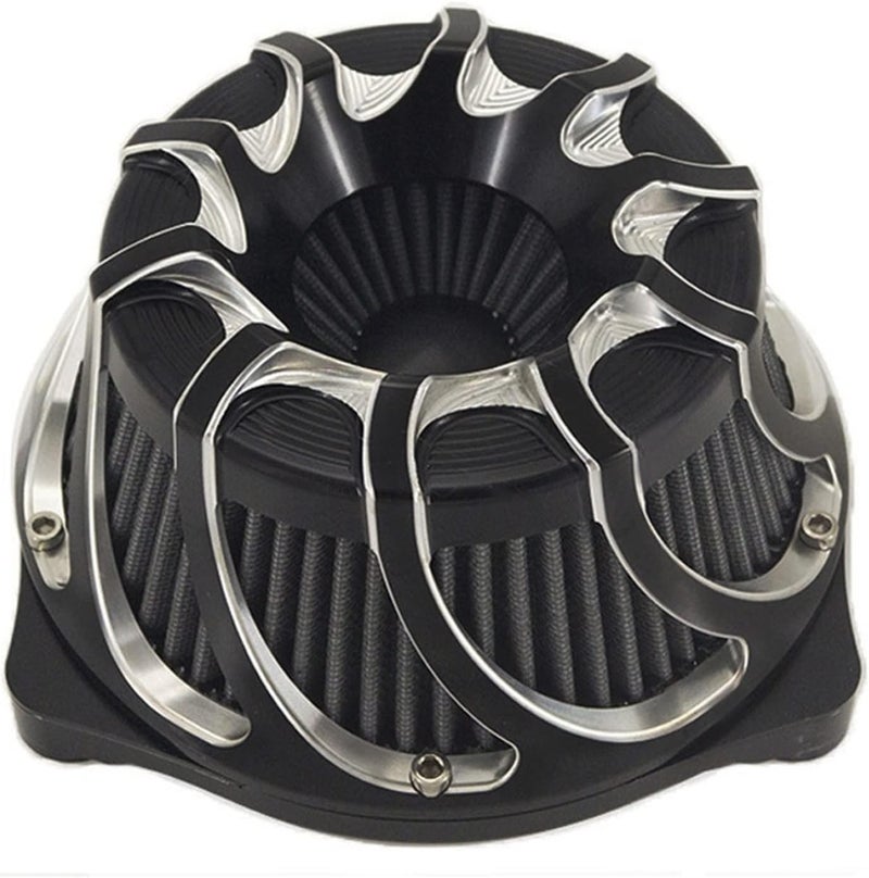 QASULER Motorcycle CNC Intake Air Cleaner Filter - Image 2