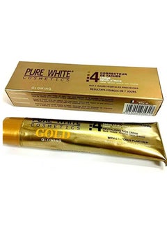 Pure White Cosmetics Cream 4 Dark Spots Corrector Gold 40g  - Image 2