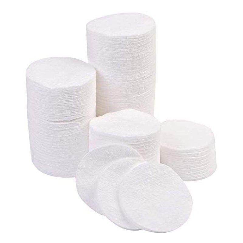 Tandem Round 100 Cotton Makeup Remover Pads for Women Girls All Skin Types Cosmetic Pads White 100 PCS Pack Of 1 - Image 1