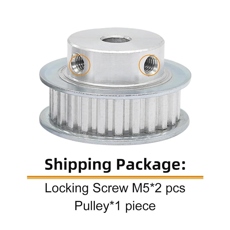 XL 35T Timing Pulley 35 Teeth Bore 6-25 Mm Trapezoidal Tooth Pitch 5.08 Mm Timing Belt Width 10/15mm Joyful(17x5x2.3 mm) - Image 4