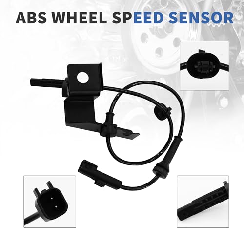 RABROPAR ABS Wheel Speed Sensor Front Left & Right Compatible with 2013-2018 Ford Fusion, Compatible with 2013-2018 Lincoln MKZ, Part Number #ALS2595 ALS2596 - Image 3