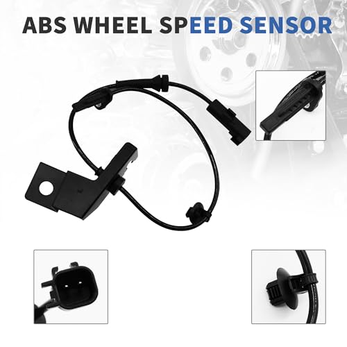 RABROPAR ABS Wheel Speed Sensor Front Left & Right Compatible with 2013-2018 Ford Fusion, Compatible with 2013-2018 Lincoln MKZ, Part Number #ALS2595 ALS2596 - Image 2