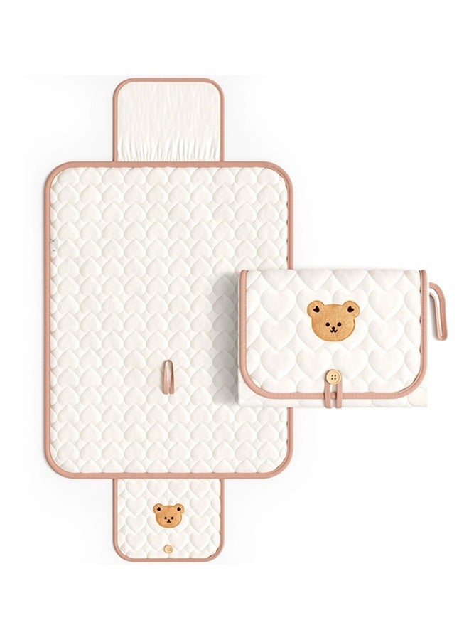 شيبشيب حصيرة تغيير حفاضات الأطفال المحمولة للسفر مقاومة للماء ومريحة - Image 2