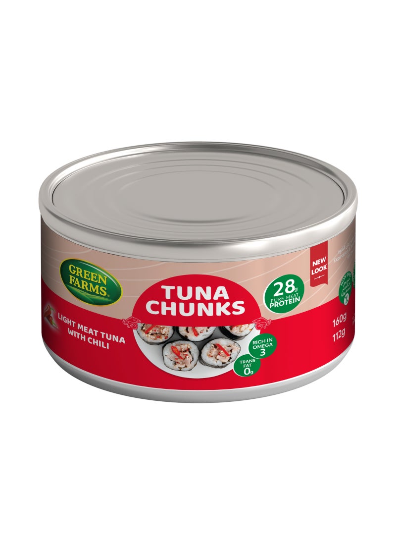 Green Farms Light Meat Tuna Chunks with Chili - Image 1