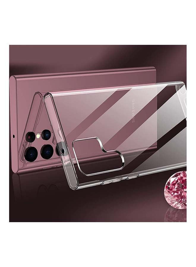 Clear Soft TPU Protective Case for Samsung Galaxy S22 Ultra 5G - Image 3