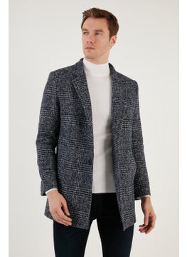 Buratti Slim Fit Single Slit Buttoned Lined Cashew Coat Men's Coat 5840110E  - Image 2