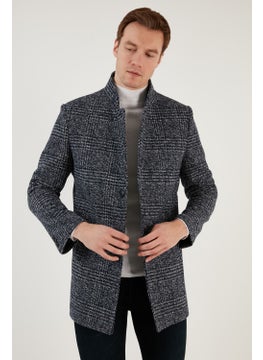 Buratti Slim Fit Single Slit Buttoned Lined Cashew Coat Men's Coat 5840110E  - Image 4