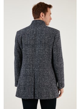 Buratti Slim Fit Single Slit Buttoned Lined Cashew Coat Men's Coat 5840110E  - Image 5