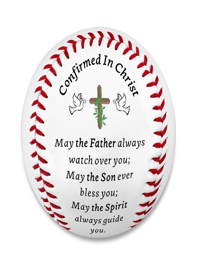CYKARA Confirmation Gifts for Boys Christian Baseball Senior Night Gifts for Teenage Boys Girls First Communion Baptism Gif T for Teens Son Base-ball Lovers Religious Catholic End of Season Sports Present - Image 1