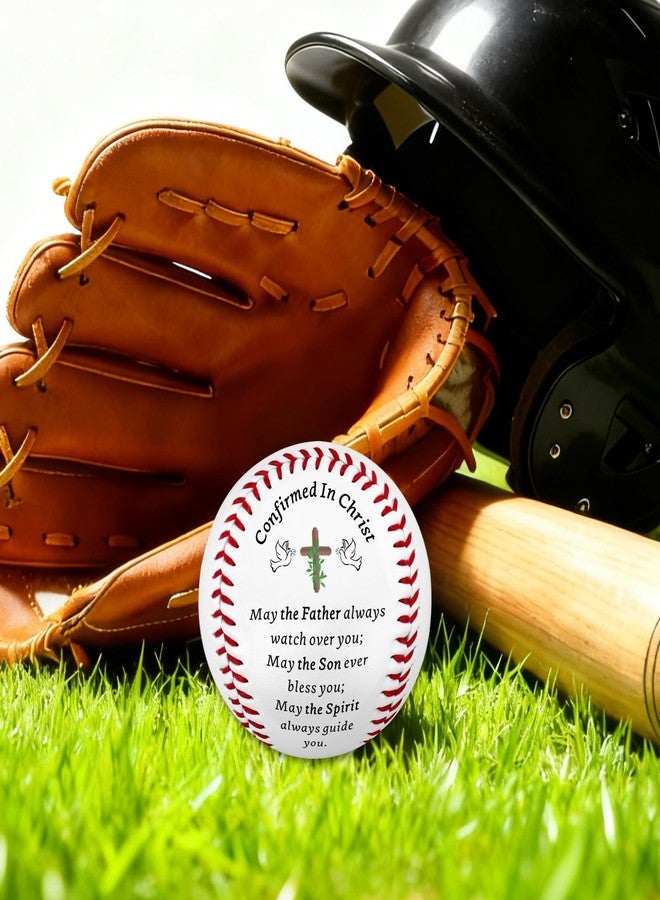 CYKARA Confirmation Gifts for Boys Christian Baseball Senior Night Gifts for Teenage Boys Girls First Communion Baptism Gif T for Teens Son Base-ball Lovers Religious Catholic End of Season Sports Present - Image 5