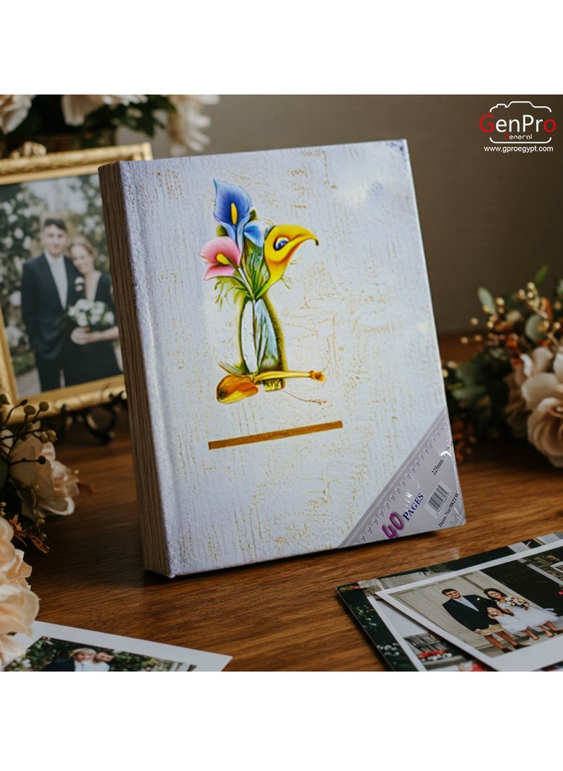 GenPro Premium Photo Album 20x25cm - Elegant Cover and High Quality Design  - Image 4
