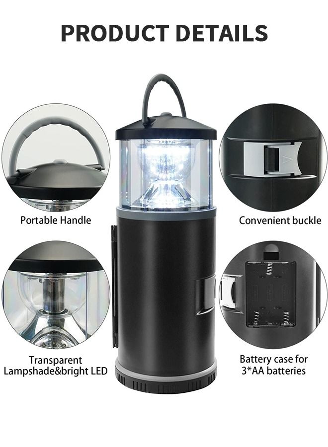 GROIC 2 in 1 LED Camping Lantern with Tool Kits, Battery Operated 11 PCS Tools Kit, Portable Emergency Light for Storm Outages Your House Car Workbench  - Image 3