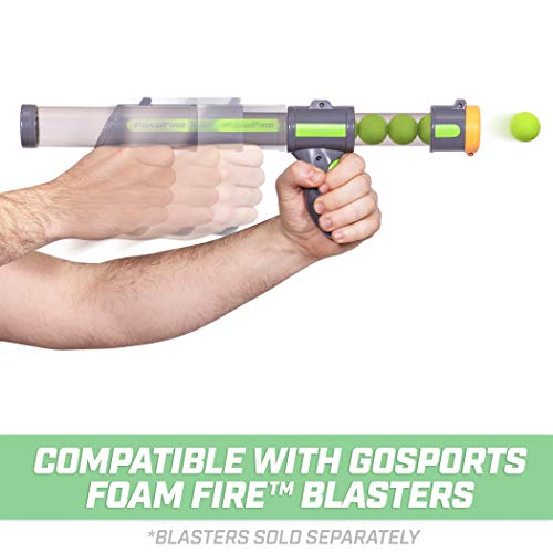 GoSports كرات استبدال فوم فاير من GoSports - عبوة من 80 (40 أخضر + 40 برتقالي) - Image 2