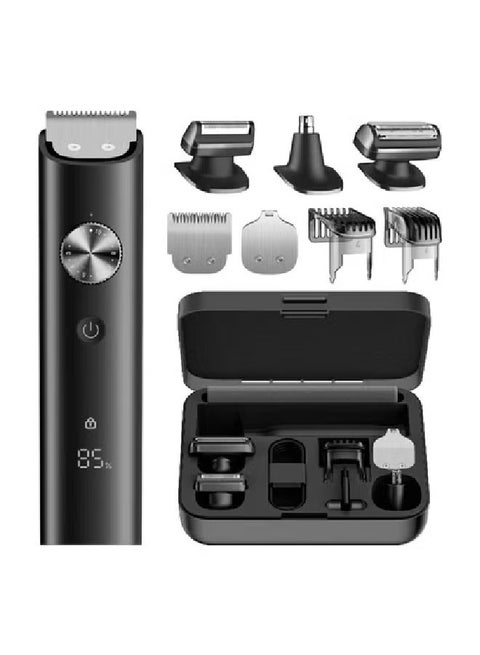 Xiaomi Grooming Kit Pro, Beard Trimmer for Men, IPX7 Waterproof Electric Razor Shavers, Hair Trimmer for Nose Ear Mustache Face Body - Black