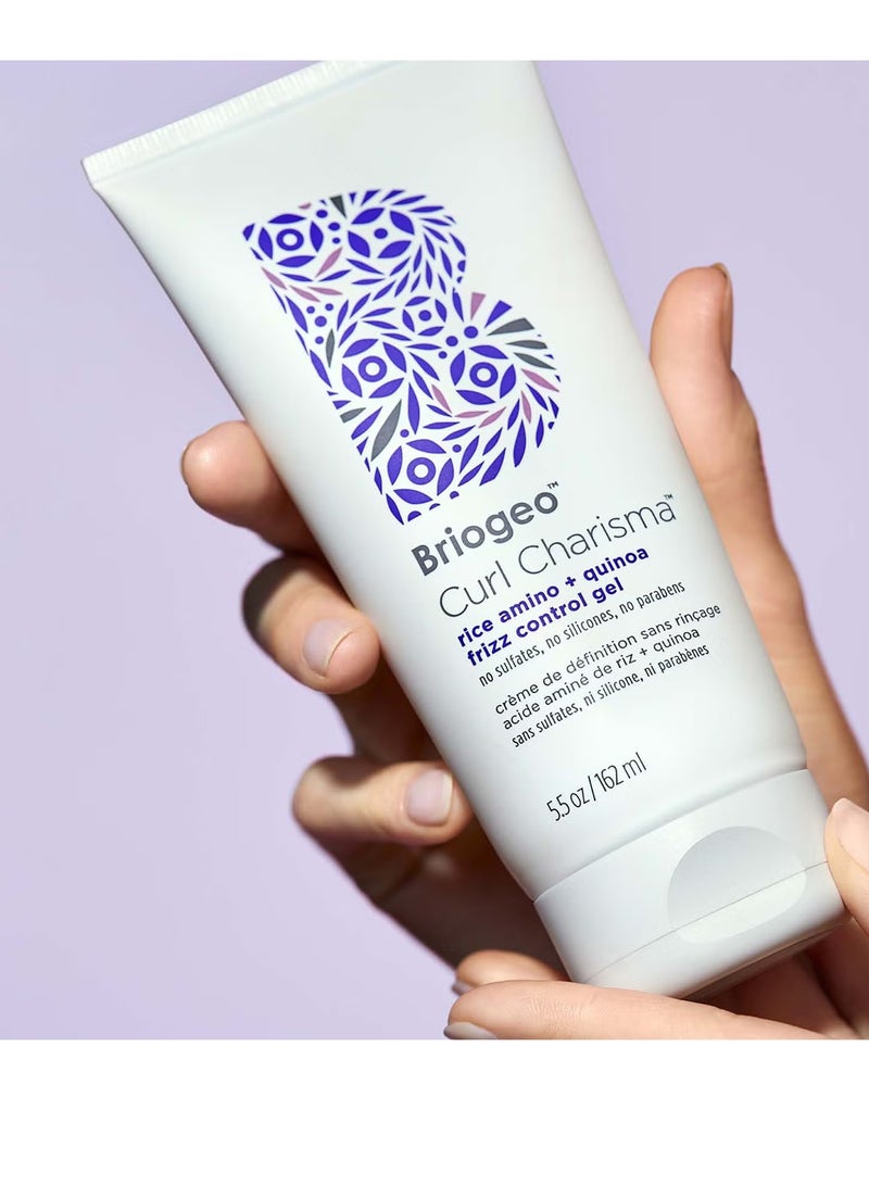 Briogeo Curl Charisma Rice Amino and Quinoa Frizz Control Gel 162ml - Image 2