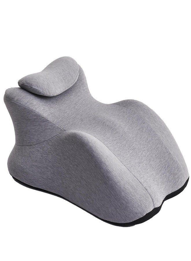 StarAneer Memory Foam Ergonomic Wedge Pillow & Reading Pillow - Orthopedic Support for Neck, Back & Legs - Ideal for Sleeping, Elevating & Pressure Relief - Removable Washable Cover - Image 1