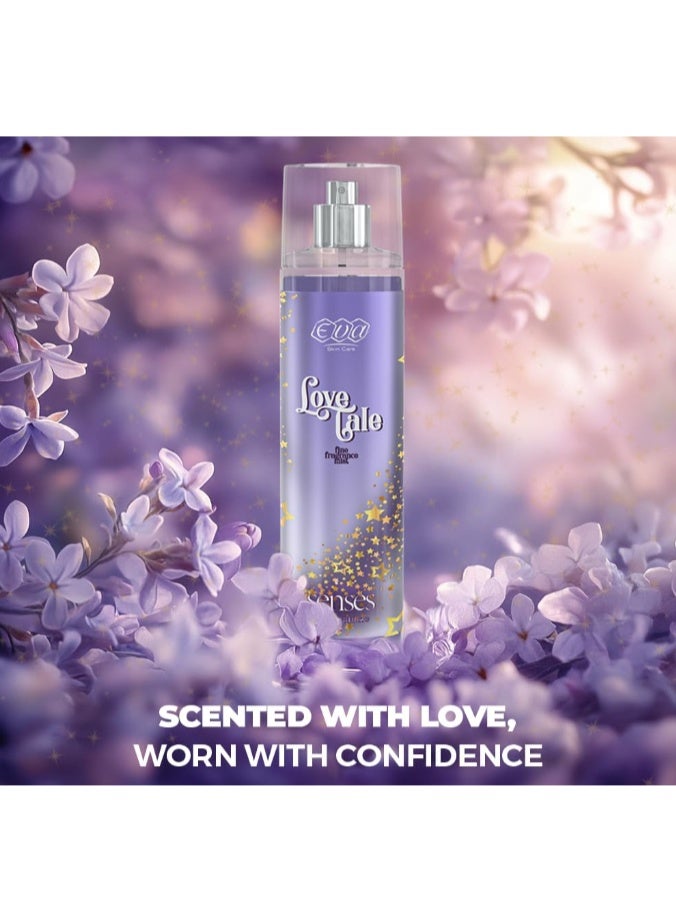Eva Skin Care Senses Body Splash - Love Tale 240 ml - Image 2